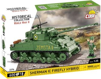 COB2276 - SHERMAN IC Firefly Hybride Tank - 600 bouwstenen