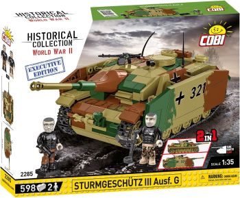 COB2285 - Tank STURMGESCHUTZ III AUSF.G - 631 Onderdelen