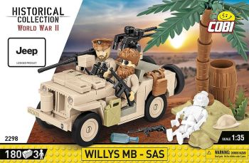 COB2298 - JEEP Willys MB - SAS - 180 stuks