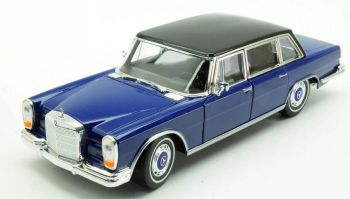 WEL24121W-BLEU - MERCEDES-BENZ 600 1963 Blauw