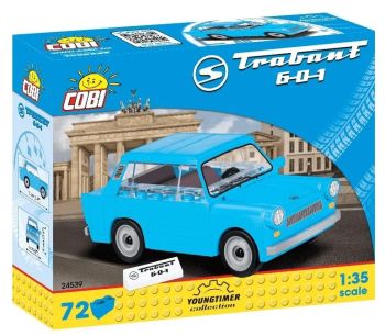 COB24539 - TRABANT 601 Blauw - 72 stuks