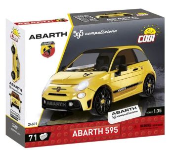 COB24601 - FIAT Abarth 595 Competizione geel - 71 stuks
