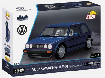 COB24615 - VOLKSWAGEN Golf GTI blauw 1976-1983 - 68 stuks