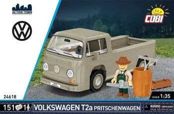 COB24618 - VOLKSWAGEN Type 2 platte bestelwagen - 151 stuks