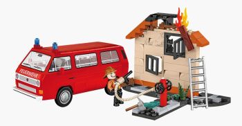 COB24635 - VOLKSWAGEN T3 - Brandweerwagen - 238 onderdelen