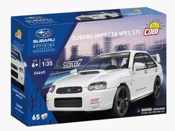 COB24649 - SUBARU Impreza WRX STI (wit) - 65 onderdelen
