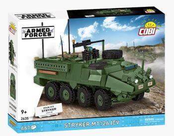 COB2635 - Stryker M1126 ICV militair voertuig - 661 onderdelen