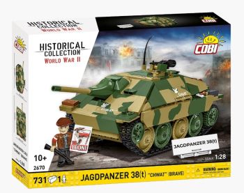 COB2670 - JAGDPANZER 38t / Chwat - 731 onderdelen