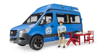 BRU2684 - Campingbus MERCEDES Sprinter met chauffeur