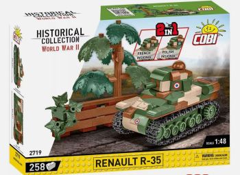 COB2719 - RENAULT R-35 tank - 258 onderdelen