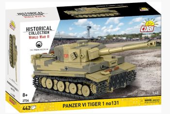 COB2734 - PANZER VI Tiger I nr. 131 - 442 onderdelen