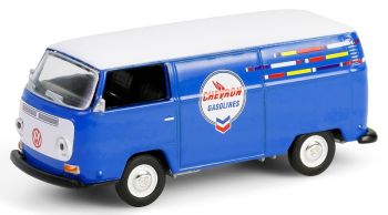 GREEN28160-B - VOLKSWAGEN Type 2 Gesloten bestelwagen CHEVRON 145e Verjaardag in blisterverpakking