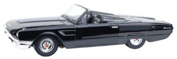 GREEN28170-E - 1965 FORD Thunderbird zwart uit de BLACK BANDIT-serie in blisterverpakking