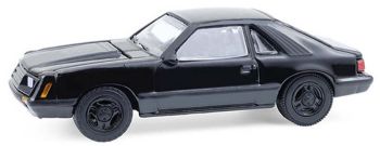 GREEN28170-F - 1979 FORD Mustang zwart uit de BLACK BANDIT-serie in blisterverpakking verpakking