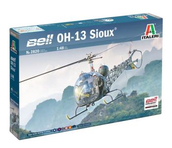 ITA2820 - BELL OH-13 Sioux helikopter om te assembleren en te spuiten