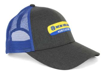 288278 - Grijze NEW HOLLAND pet met blauwe mesh achterkant