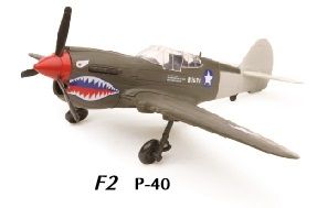 NEW20217-F - Kit P-40 vliegtuigen