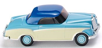 WIK014421 - MERCEDES 220 Coupé Blauw/Wit