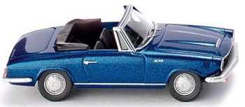 WIK018649 - GLAS 1700 GT Cabrio Blauw metallic