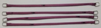 YCC331-4 - Set van 4 hijsbanden 1 Ton 10cm Paars