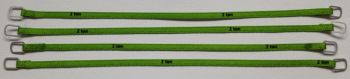 YCC332-5 - Set van 4 hijsbanden 2 Ton van 12cm Groen