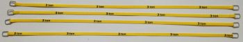 YCC333-6 - Set van 4 hijsbanden 3 Ton van 26cm Geel