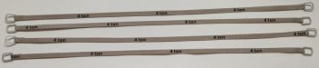 YCC334-5 - Set van 4 hijsbanden 4 Ton van 22cm Grijs