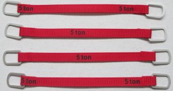 YCC335-1 - Set van 4 hijsbanden 5 Ton van 8cm