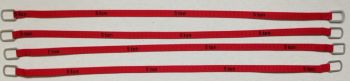 YCC335-6 - Set van 4 hijsbanden 5 Ton van 28cm Rood