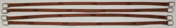YCC336-4 - Set van 4 hijsbanden 6 Ton van 20cm Donkerbruin