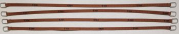 YCC336-6 - Set van 4 hijsbanden 6 Ton van 28cm "Donkerbruin"