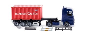 WIK052348 - MAN TGX Euro 6 4x2 met 3-assige aanhanger en container HAMBURG SUD