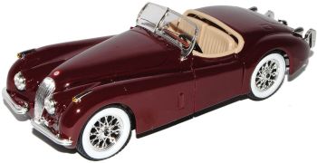 BUR22018RO - JAGUAR XK120 Cabrio 1948 Rood