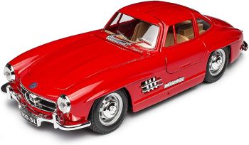 BUR22023RE - MERCEDES 300 SL 1954 Rood