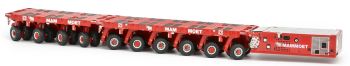 IMC410098 - Zelfrijdende transportmodule in MAMMOET-kleuren - SCHEUERLE SPMT 6 en 4 assen