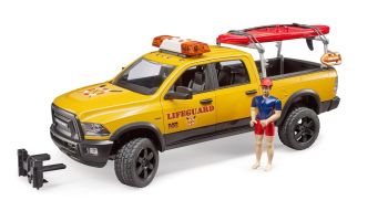 BRU2506 - DODGE RAM 2500 Power Wagon met badmeester; peddel en accessoires