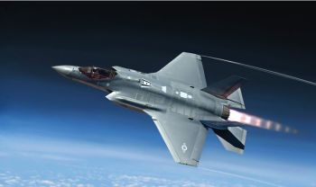 ITA2506 - Bouwbare F-35A Lightning II straaljager met verf