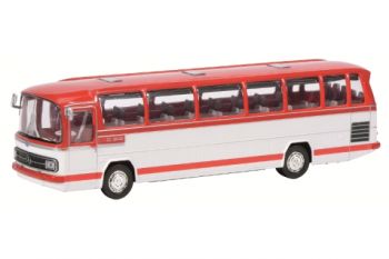 SCH26111 - Bus MARCEDES-BENZ O302 "Rood en Wit" Schaal: 1/87