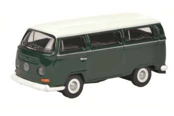 SCH26226 - VOLKSWAGEN T2 "Groen en Wit" Schaal: 1/87