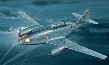 ITA2679 - Vliegtuig Me 262 B-1a/U-1 Nachtjaeger om in elkaar te zetten en te schilderen