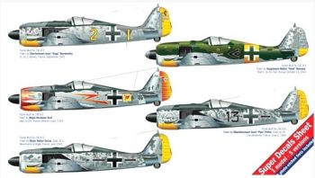 ITA2693 - Vliegtuig FW 190 A German Aces om te monteren en te schilderen