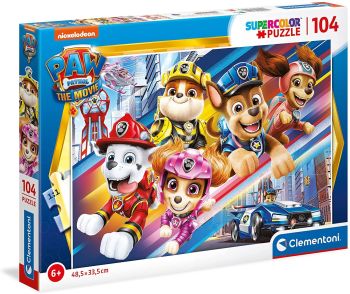 CLE27529 - Puzzel 104 stukjes PAT'PATROUILLE - 48,5x33,5 cm