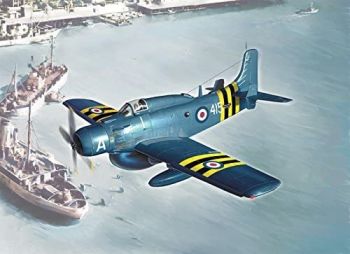 ITA2757 - AD-4W Skyraider-vliegtuig om in elkaar te zetten en te schilderen