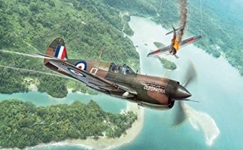 ITA2795 - P-40E/K Kittyhawk vliegtuig om in elkaar te zetten en te schilderen