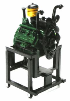 PHT28001M - Groene FORD V8 platte motor