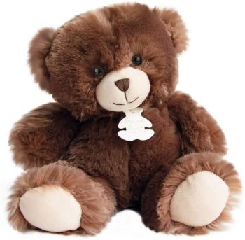 HO2888 - Bruine Buikbeer Pluche 30 cm
