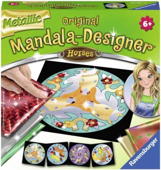 RAV297610 - Mandala-Designer metalen paarden