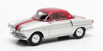 MTX30602-081 - VIOTTI 600 Coupé 1959 Zilver en rood - Beperkt tot 299ex.