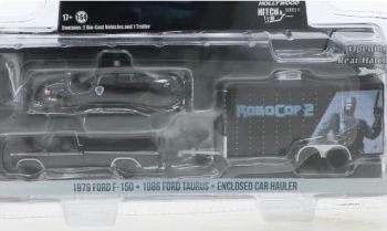 GREEN31150-A - 1979 FORD F-150 en 1986 FORD Taurus van de Detroit Police Department ROBOCOP 2 in blisterverpakking