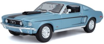 MST31167 - Ford Mustang GT Cobra Jet 1968 Blauw